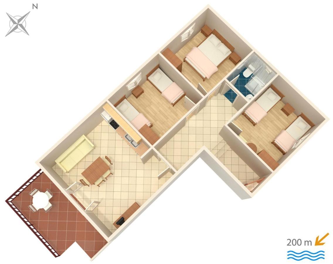 Apartments With A Parking Space Srima - Vodice, Vodice - 6099 Exterior photo